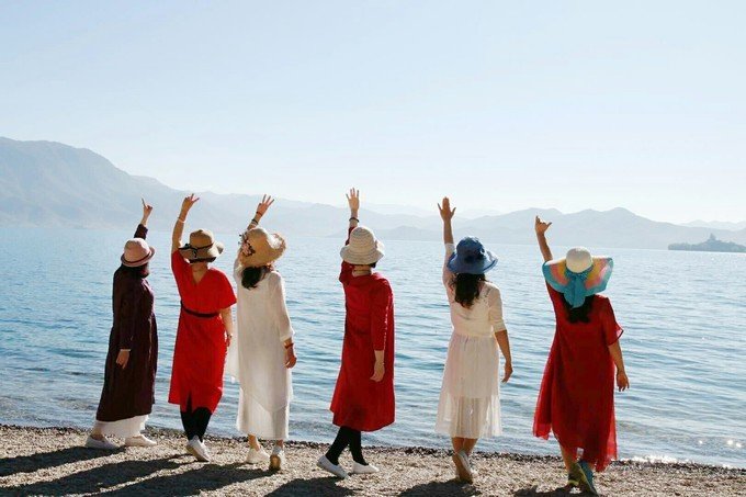 2018阳光正好微风不燥一群老闺蜜的泸沽湖游