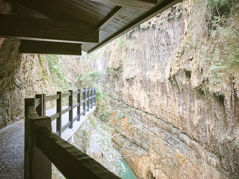 云龙河地缝旅游景点图片