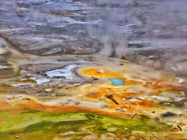 诺里斯间歇泉盆地