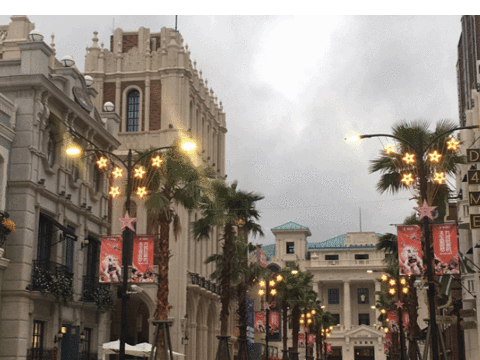 华谊兄弟电影世界星光大道旅游景点图片