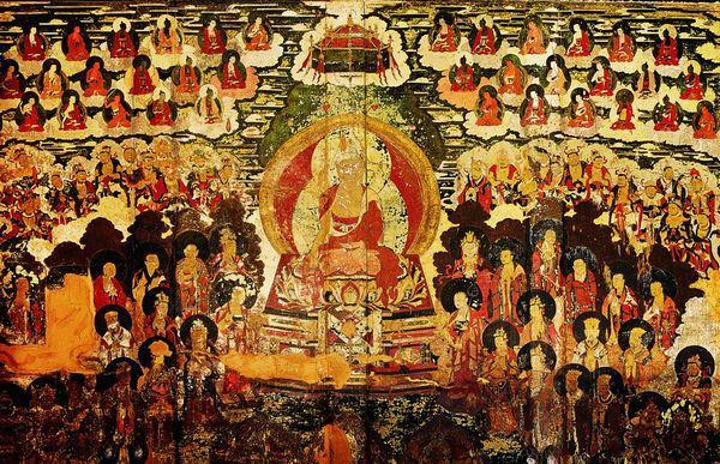 丽江壁画中所涉及的题材比较广泛