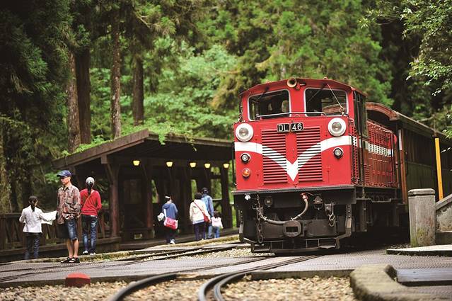 阿里山森林铁路车库园区