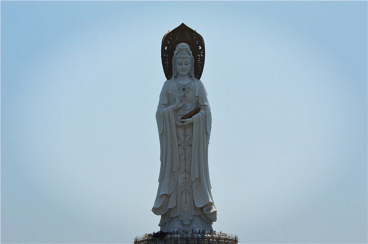 游玩路线推荐不二法门南山寺观音像尼泊尔馆小月湾鉴真寺热门的景点人