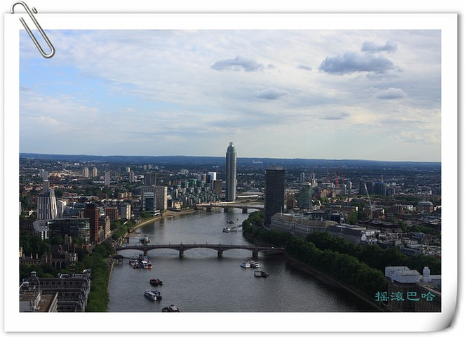 坐伦敦眼最好的感受是在伦敦眼上观看伦敦夜景