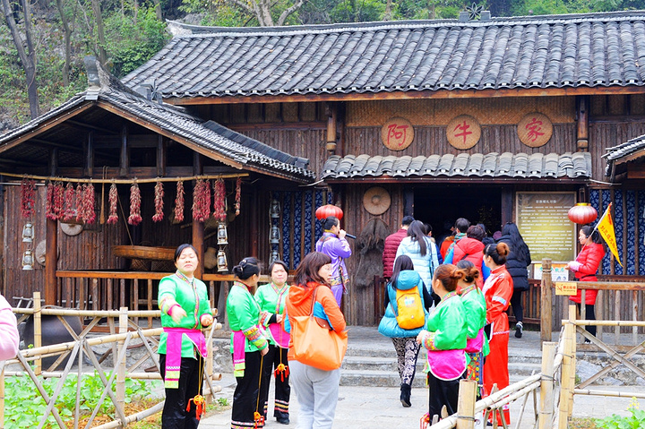 "这里有电影《刘三姐》主要镜头画面的修复再现，还可亲身体验广西壮、侗、苗、瑶的民俗风情生活情趣_刘三姐大观园"的评论图片