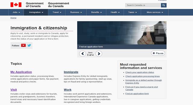加拿大网上签证轻松过