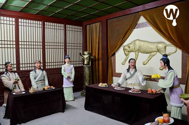 西夏史话塑像馆