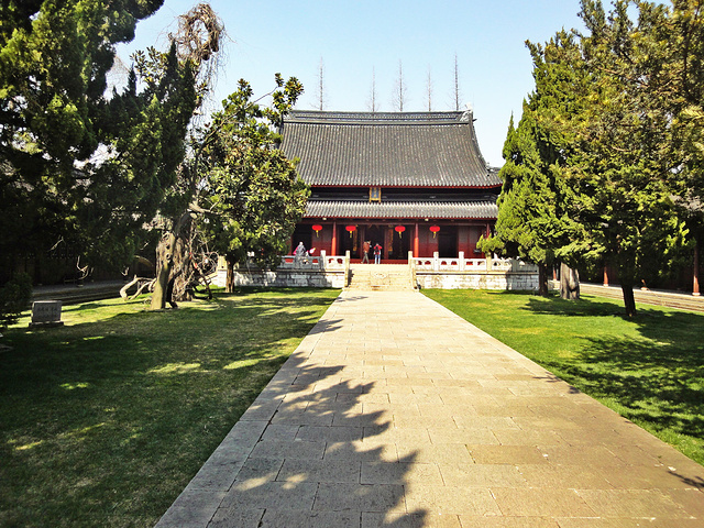 另一座就是这里现为中国科举博物馆,个人觉得嘉定孔庙保存非常好.