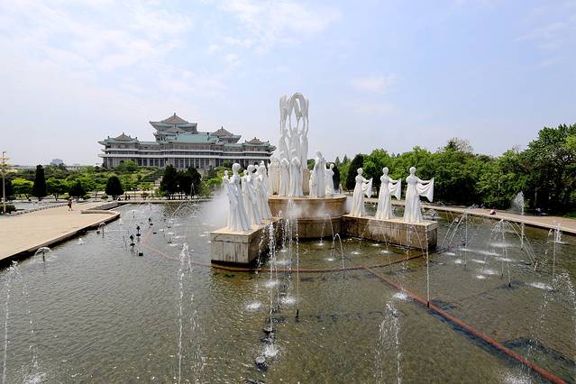 万寿台喷水公园