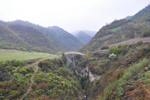 天井峡景区旅游景点攻略图
