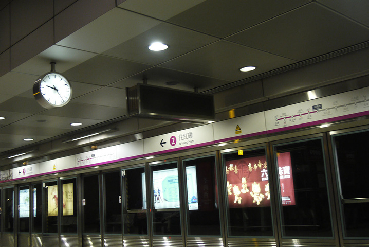 已经完全熟悉的荃湾西站,就要白白了