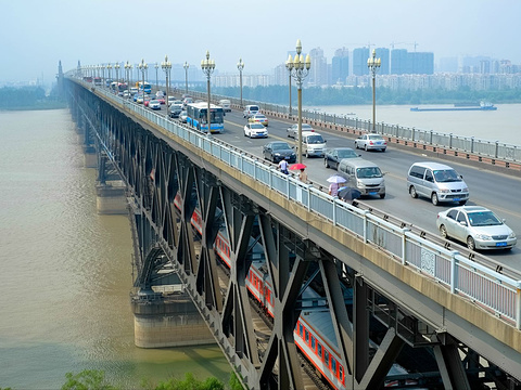 南京长江大桥旅游景点图片