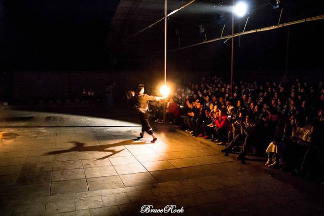 桃花岛篝火晚会