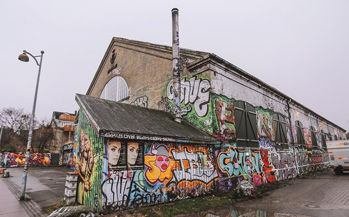 2017与哥本哈根大城市风景不同,自由城内较像