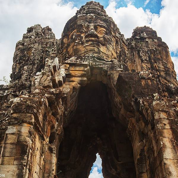 吴哥通王城胜利门