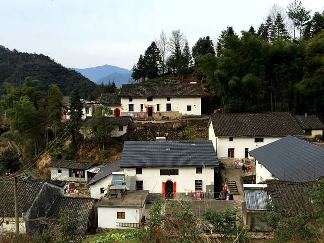 安徽池州石台仙寓山古徽道,甘爵山寨二日游