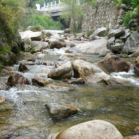 "好多景点我都只是看到个指示牌，根本看不出来那是景点。不过景色也很美丽。大家出门游玩一定要合理安排时间_翠华山·秦岭终南山世界地质公园"的评论图片