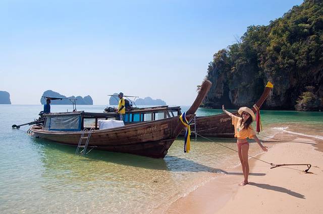 普吉岛--来芭东海滩沐浴阳光,赏碧海蓝天