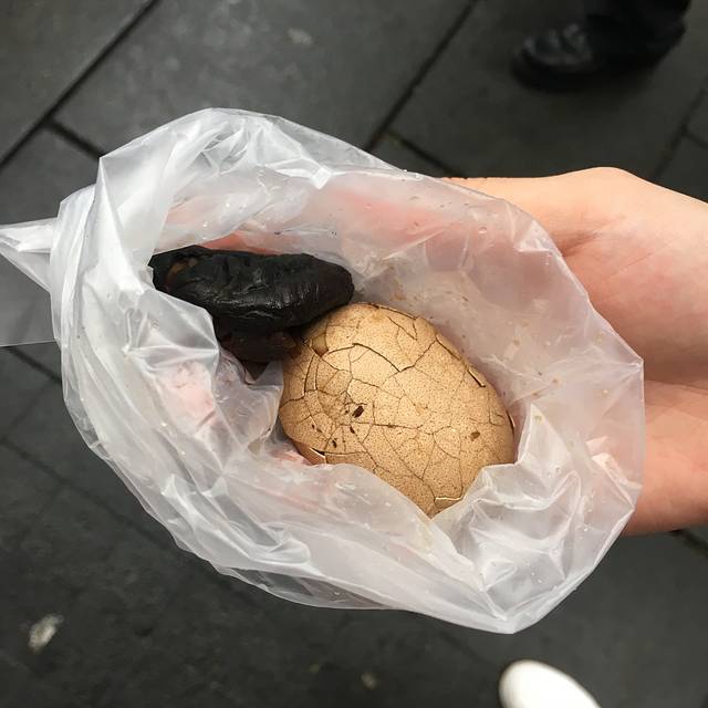 日月潭阿婆茶叶蛋