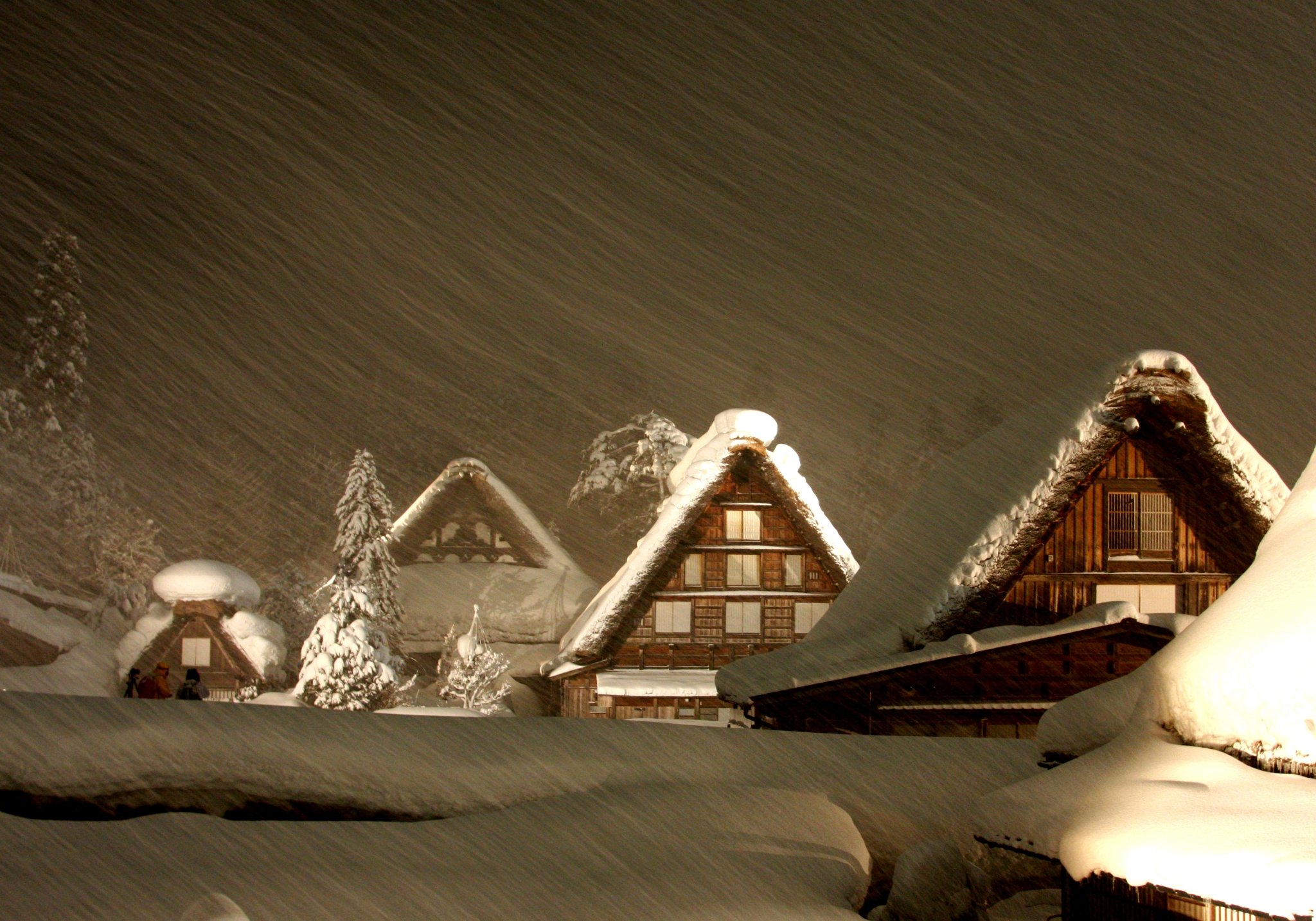 雪国的晴与雪 日与夜 雪国高山的日常 白川乡点灯日小贴士 旅游攻略 游记 去哪儿攻略