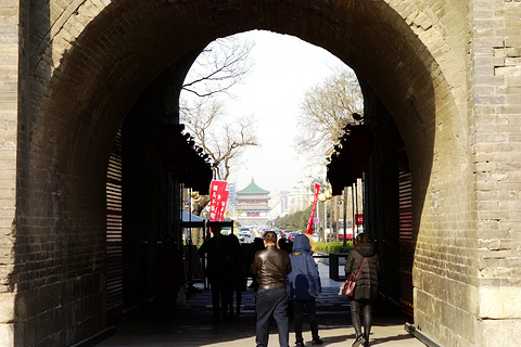 西安城墙-玉祥门旅游景点攻略图