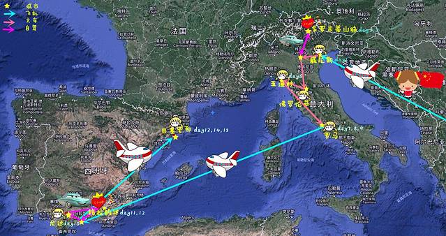 记我疯狂的欧洲之旅