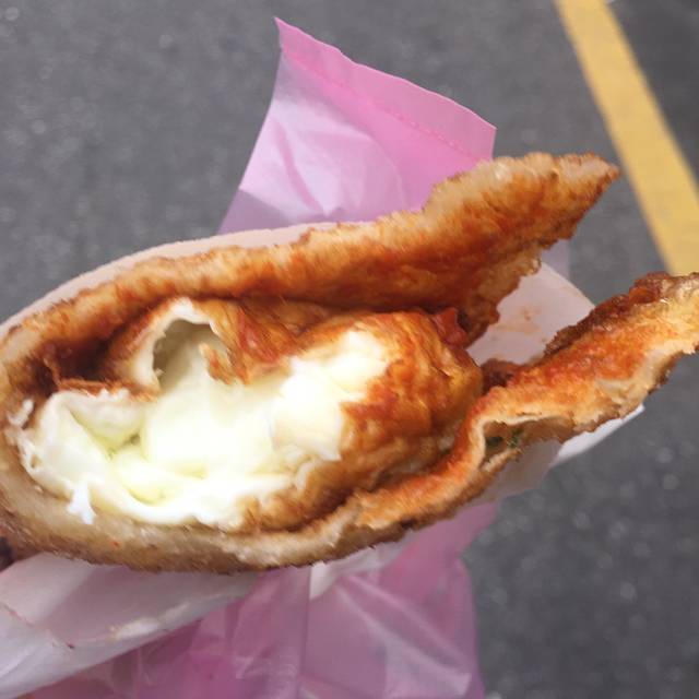 老牌炸蛋葱油饼