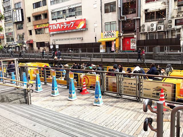 道顿堀水上观光船
