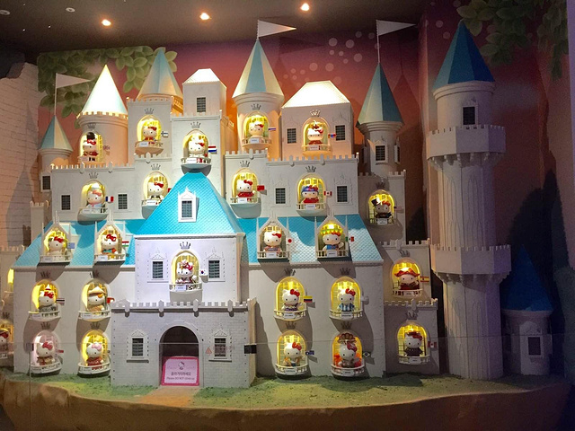 回来取在免税店买的这些东西,拆包装也费了好