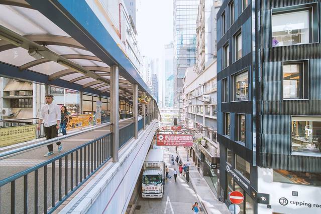 中环至半山自动扶手电梯