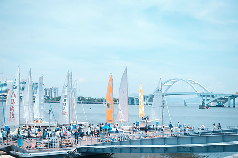 厦门五缘湾帆船港