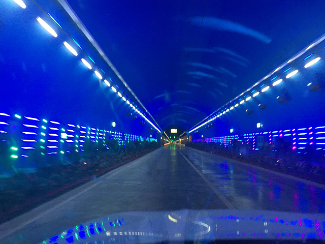 听说还不错,于是计划第二天去袁家村~这个隧道很漂亮_崆峒山"的