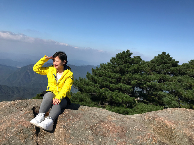 触手可及三清山的云与光