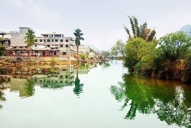 靖西旧州绣球一条街