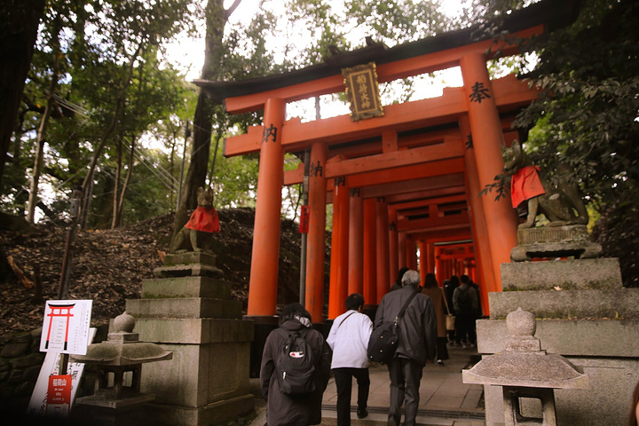 其中以京都的伏见稻荷大社最有名它是全日本稻荷神社的大本营拍摄地为