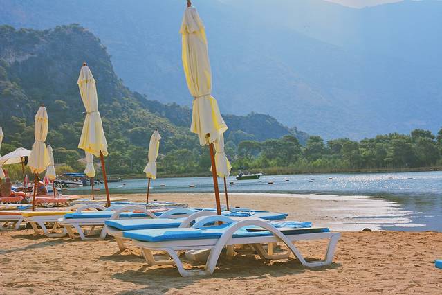 土耳其死海海滩