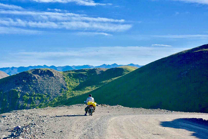 祁连山大草原最美的季节在7-8月份,蓝天白云,低