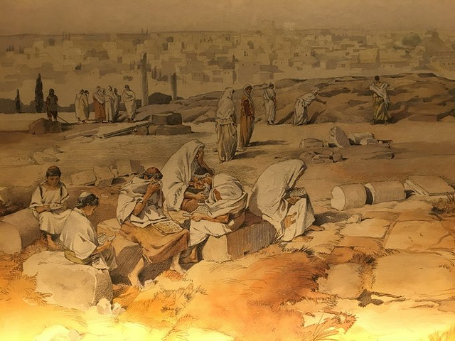 "如果巴比伦空中花园真实存在，那么是否有可能是这批犹太人做工建造的呢？罗马人派希律王过来统治犹太省_大卫城塔"的评论图片