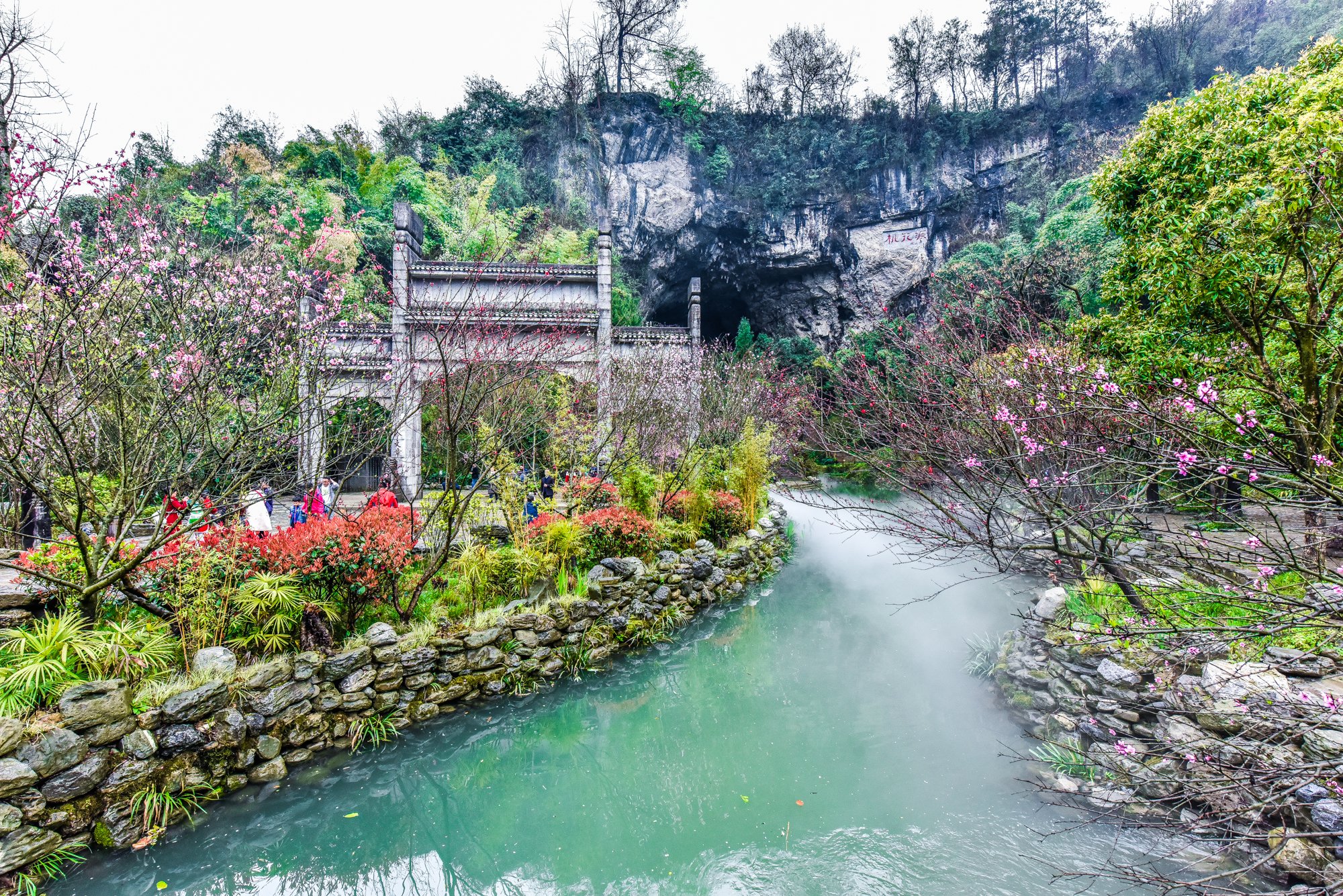 的《桃花源记》里的记载,这真的有可能就是陶渊明说的世外桃源了