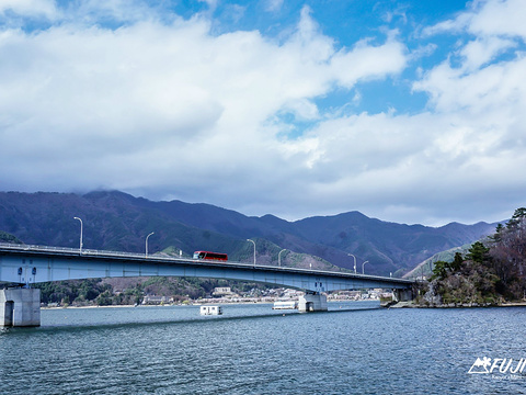 河口湖游览船旅游景点图片