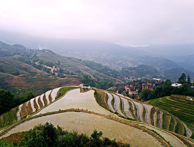 "早上起来脚还是很累，所以没有去西山韶乐观日出，吃过早餐后直接去了千层天梯观景，_遇龙桥"的评论图片