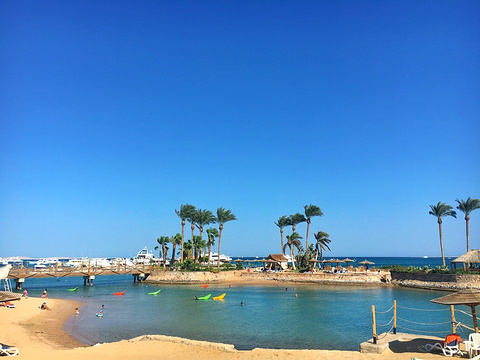 赫尔格达万豪红海海滩度假酒店(Hurghada Marriott Red Sea Beach Resort)旅游景点攻略图