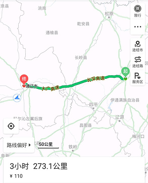 奈曼旗宝古图沙漠旅游景点攻略图