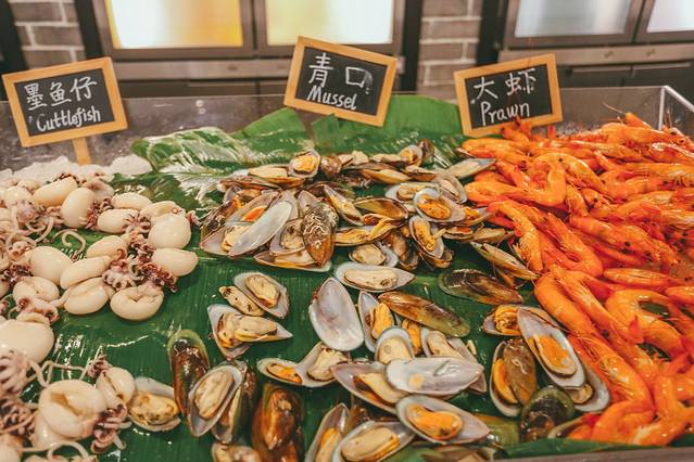 三亚亚特兰蒂斯酒店·七彩晶餐厅·海南老爸茶