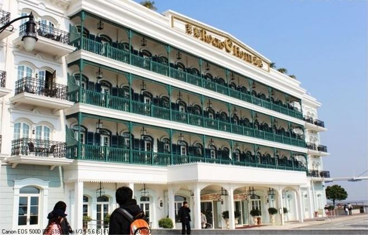 2017澳门渔人码头建于外港新填海区海岸,邻近