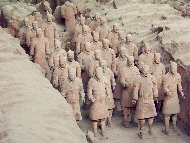 2017兵马俑除了用震撼来形容,再也找不到其他