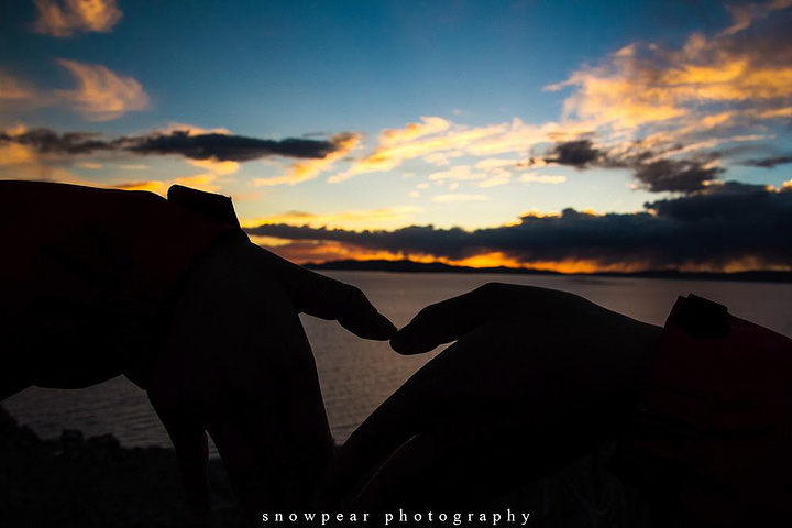 2017因为纳木错海拔4700多米, 晚上很冷_纳木