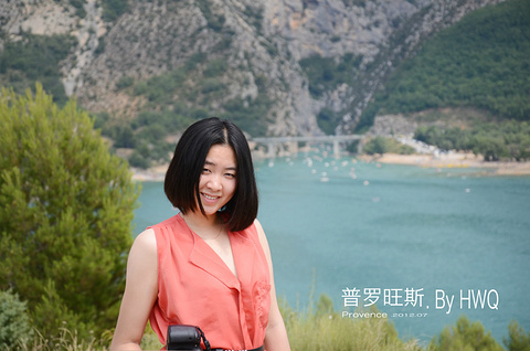 凡尔登大峡谷和圣十字湖旅游景点攻略图