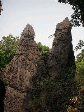 鳞隐石林旅游景点攻略图