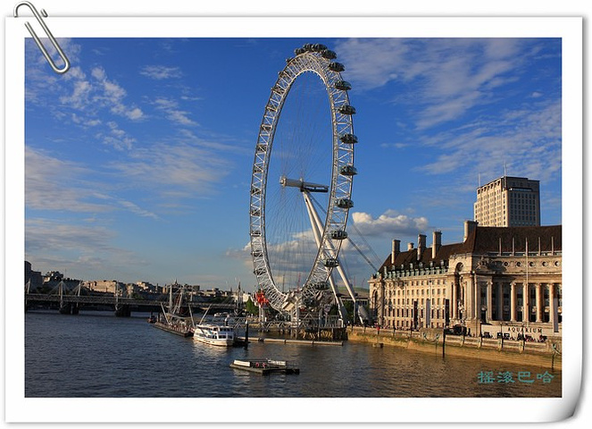 坐伦敦眼最好的感受是在伦敦眼上观看伦敦夜景